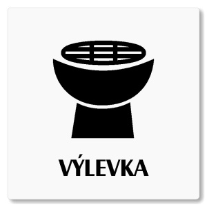 Výlevka, 80x80mm, bílá, Nevada